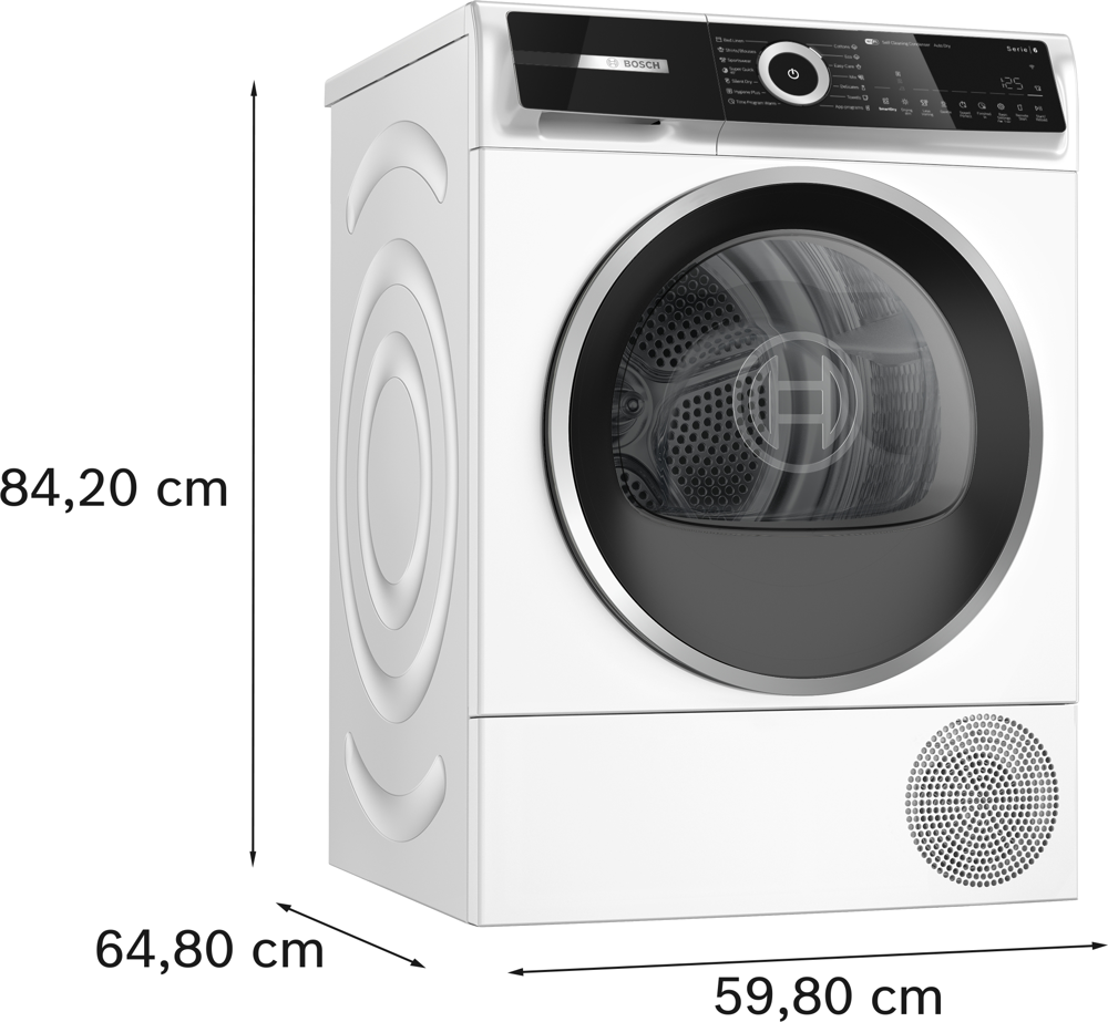 Bosch WQN246D1BY Hőszivattyús kondenzásciós szárítógép 17. kép