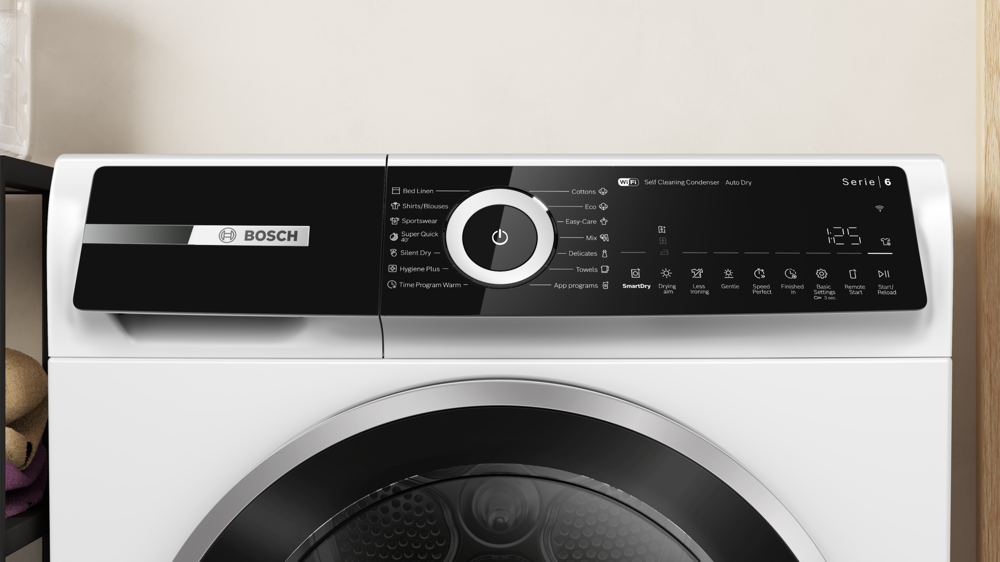 Bosch WQN246D1BY Hőszivattyús kondenzásciós szárítógép 9. kép