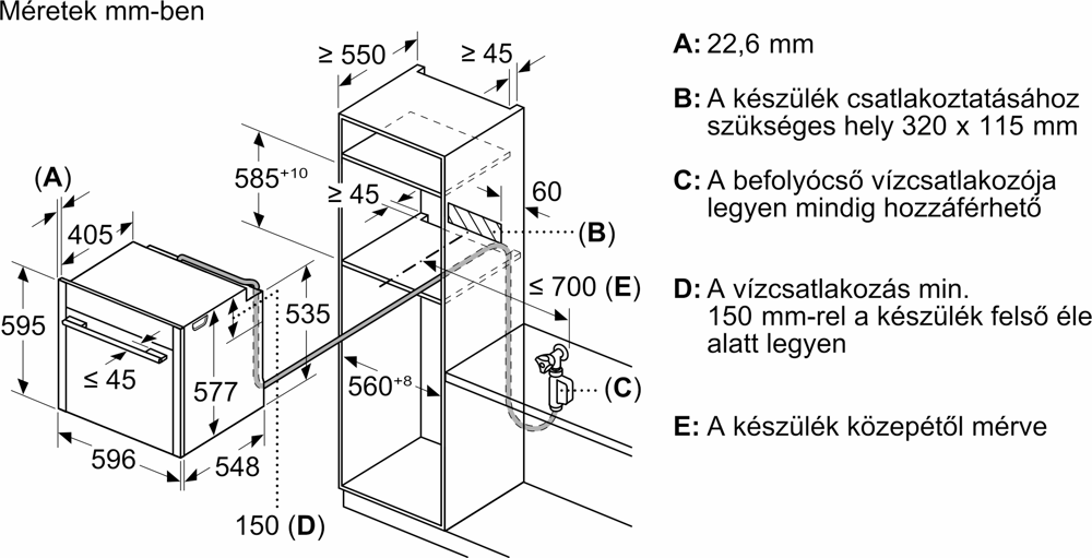 Neff B69FY3CX2 flex design beépíthető önálló sütő 12. kép