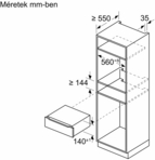 Neff N19DJ01Y0 Pároló fiók 15. kép