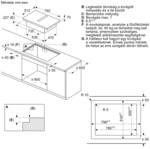 Neff V68PYX4B0 Indukciós főzőlap beépített elszívóval 18. kép