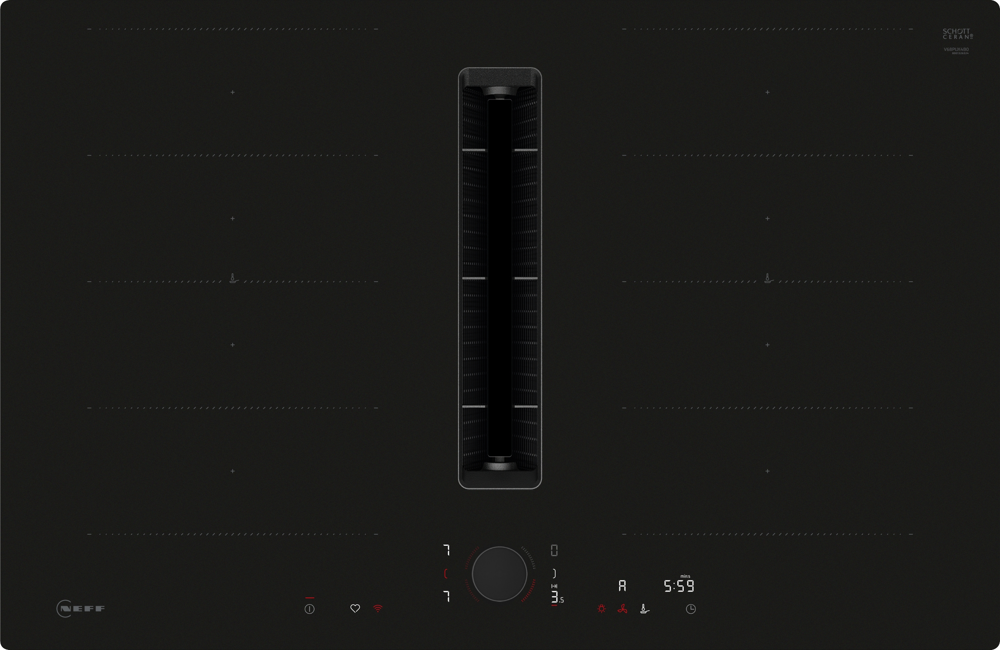Neff V68PYX4B0 Indukciós főzőlap beépített elszívóval Fő kép
