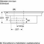 Neff V68YYX4B0 Indukciós főzőlap beépített elszívóval 12. kép
