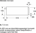 Bosch BIC7101B1  Melegen tartó fiók 8. kép