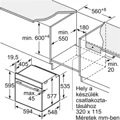 Bosch HBG7784B1 beépíthető önálló sütő 11. kép