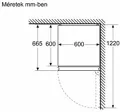 Bosch KGN39OCAF alulfagyasztós hűtőszekrény 15. kép