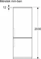 Bosch KGN492LDF alulfagyasztós hűtőszekrény 12. kép