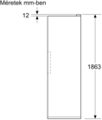 Bosch KSN36VLDG hűtőszekrény 17. kép