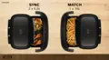 Bosch MAFD490B7 Air Fryer Két zónás 12. kép