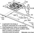 Bosch PPP6A6B90 Beépíthető Gázfőzőlap 6. kép