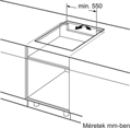 Bosch PVQ61CHB1E beépíthető Indukciós főzőlap 7. kép