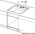 Bosch PXY875DW4E Beépíthető Indukciós Főzőlap 8. kép