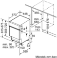 Bosch SPI6EMS21E  beépíthető mosogatógép 12. kép