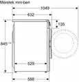 Bosch WGG242Z3BY Elöltöltős mosógép 8. kép
