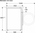 Bosch WGJ25401BY Elöltöltős mosógép 14. kép
