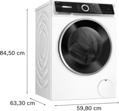 Bosch WGN256A0BY Elöltöltős mosógép 6. kép