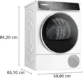 Bosch WQB246DNBY  Hőszivattyús kondenzációs szárítógép 11. kép