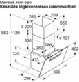Neff D65IFN1S0 Falra szerelhető páraelszívó 8. kép