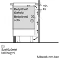 Bosch PIF675FC1E Beépíthető Indukciós Főzőlap 4. kép