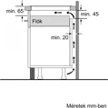 Bosch PIF675FC1E Beépíthető Indukciós Főzőlap 7. kép
