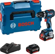 Bosch 06019K6103 GSB 18V-90 akkus ütvefúró (2x 4,0 Ah akkuval)  kép