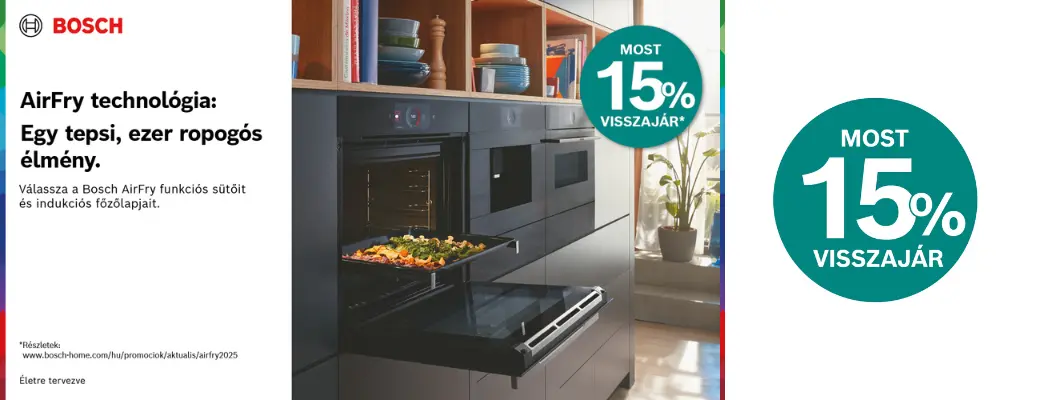 15% pénzvisszatérítés