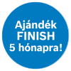 Ajándék Finish mosogatógép kapszula 5 hónapra