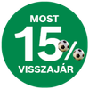 15% pénzvisszatérítés